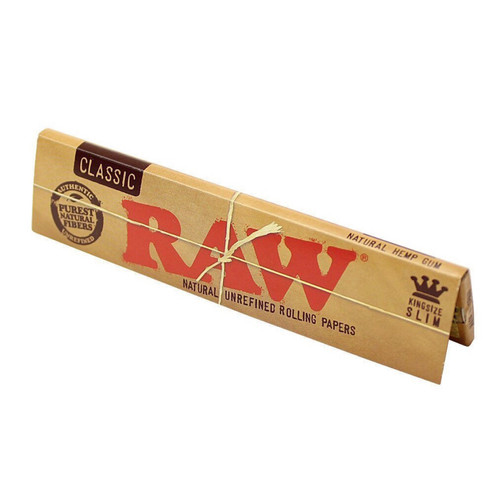 RawÂ® Classic King Size Slim Rolling Papers