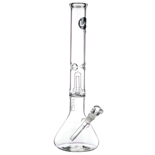 LA Pipes 16” 5mm Thick Showerhead Perc Beaker Bong