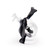 Ritual 7.5'' Silicone Astro Bubbler Black & White Marble