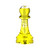 Pulsar Chess Pawn Glycerin Hand Pipe Yellow