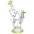 Pulsar Dual Cone Gravity Recycler Bong | Green