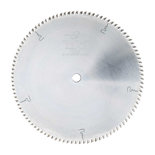 12" x 120T x 1"B LRLRS, Precision Trim Saw Blade, Popular Tools PT1212
