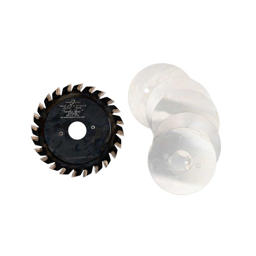 100mm x (2)12T x 22mmB FTG, Split Scoring Saw Blade, Popular Tools SS10022
