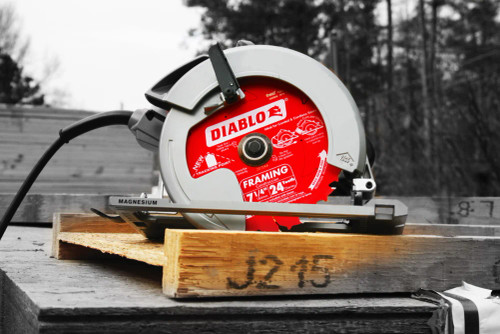 7-1/4" X 24T ATB, Framing Saw Blade for Wood, Diablo D0724A