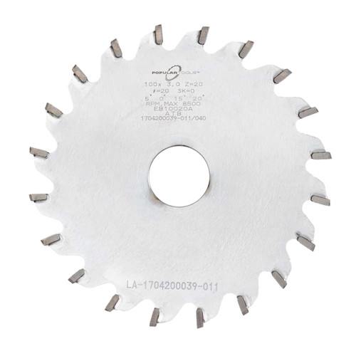 170mm x 48T Left, Edge Bander Saw Blade, Popular Tools EB1702048L