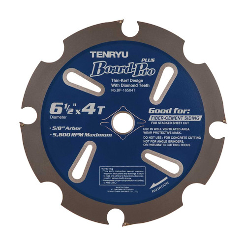 7-1/4" X 5T FTG, Board-Pro Plus Series Saw Blade, Tenryu BP-18505T