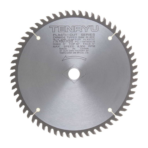 12" X 100T ATAF, Pro Series for Plastic Saw Blades, Tenryu PRP-305100CB