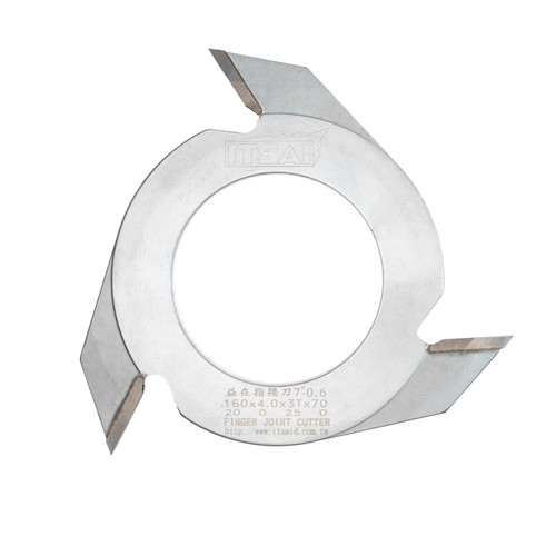 160mm x 3T x 4.0mm x 70mmB, Finger Joint Cutter, Popular Tools FJ16070403T