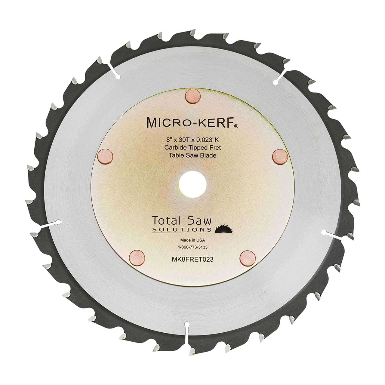 Fret Slotting Table Saw Blade