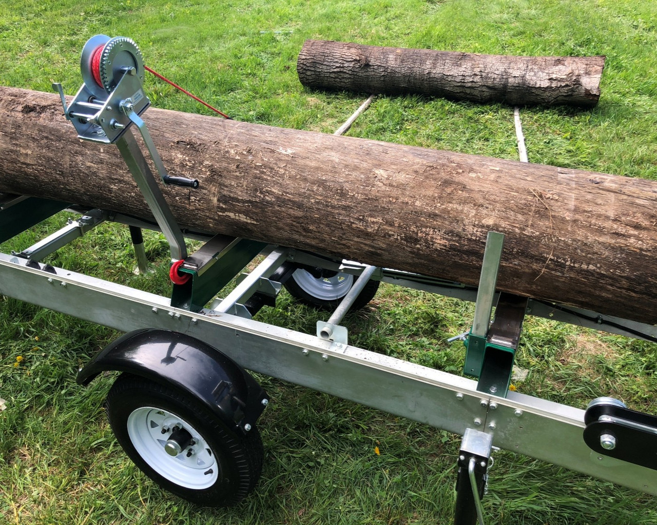 Woodlander® Log Loading Ramp & Winch Kit