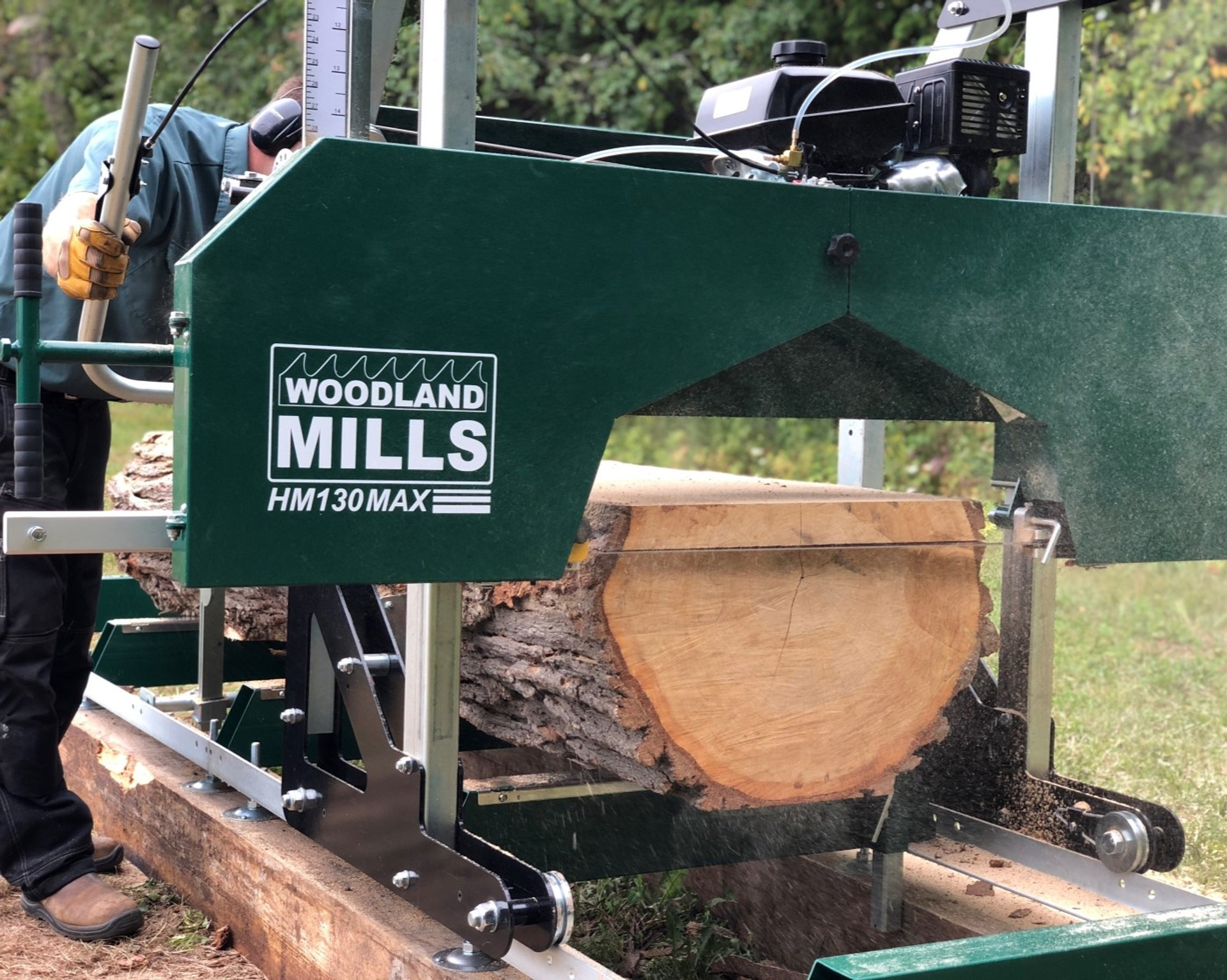 ミルミルページ HM130MAX™ Portable Sawmill