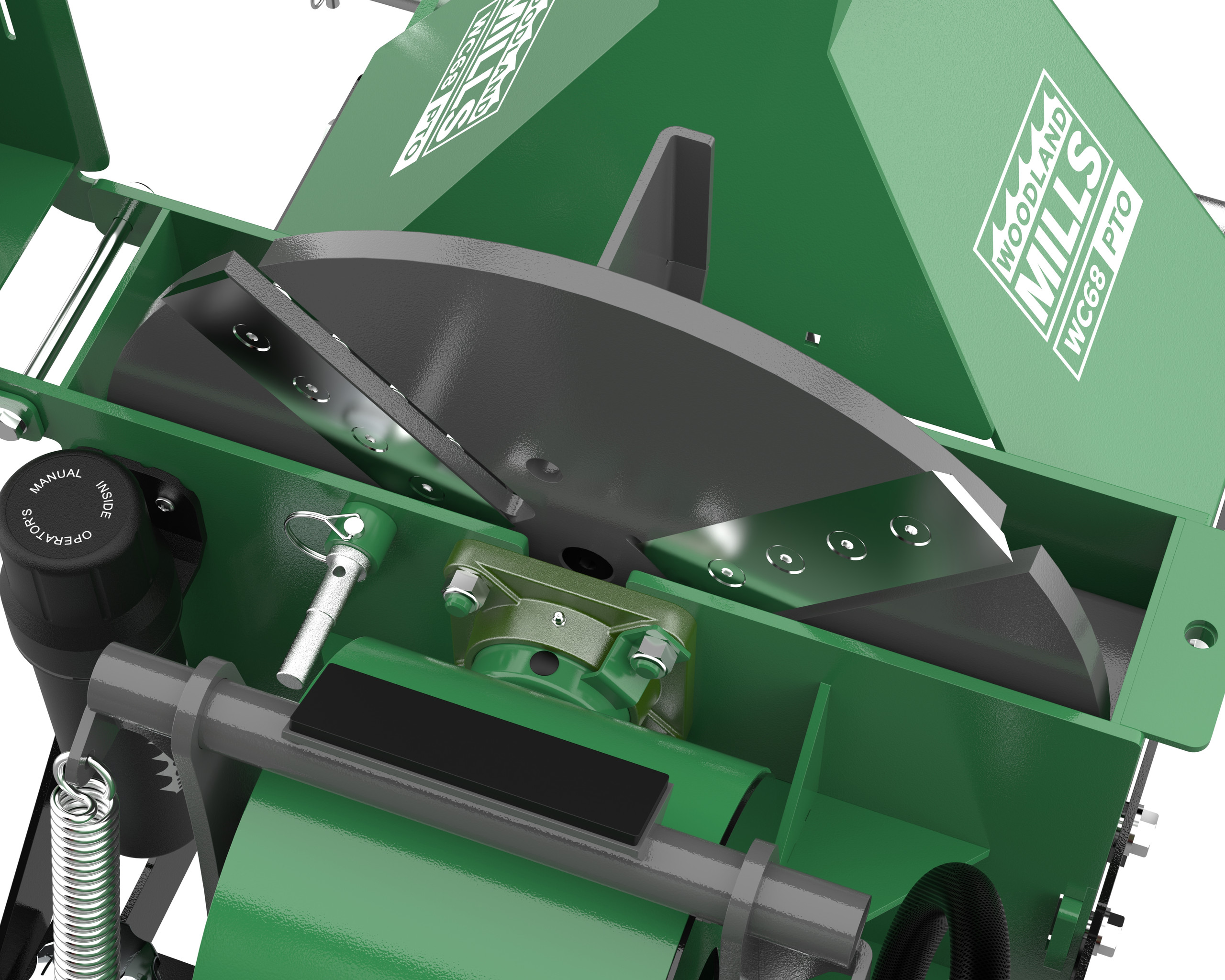 ◆タチカワ◆ウッドブラインド◆W168×H106◆O-2511BL3◆ WC68 Chipper Blade Set