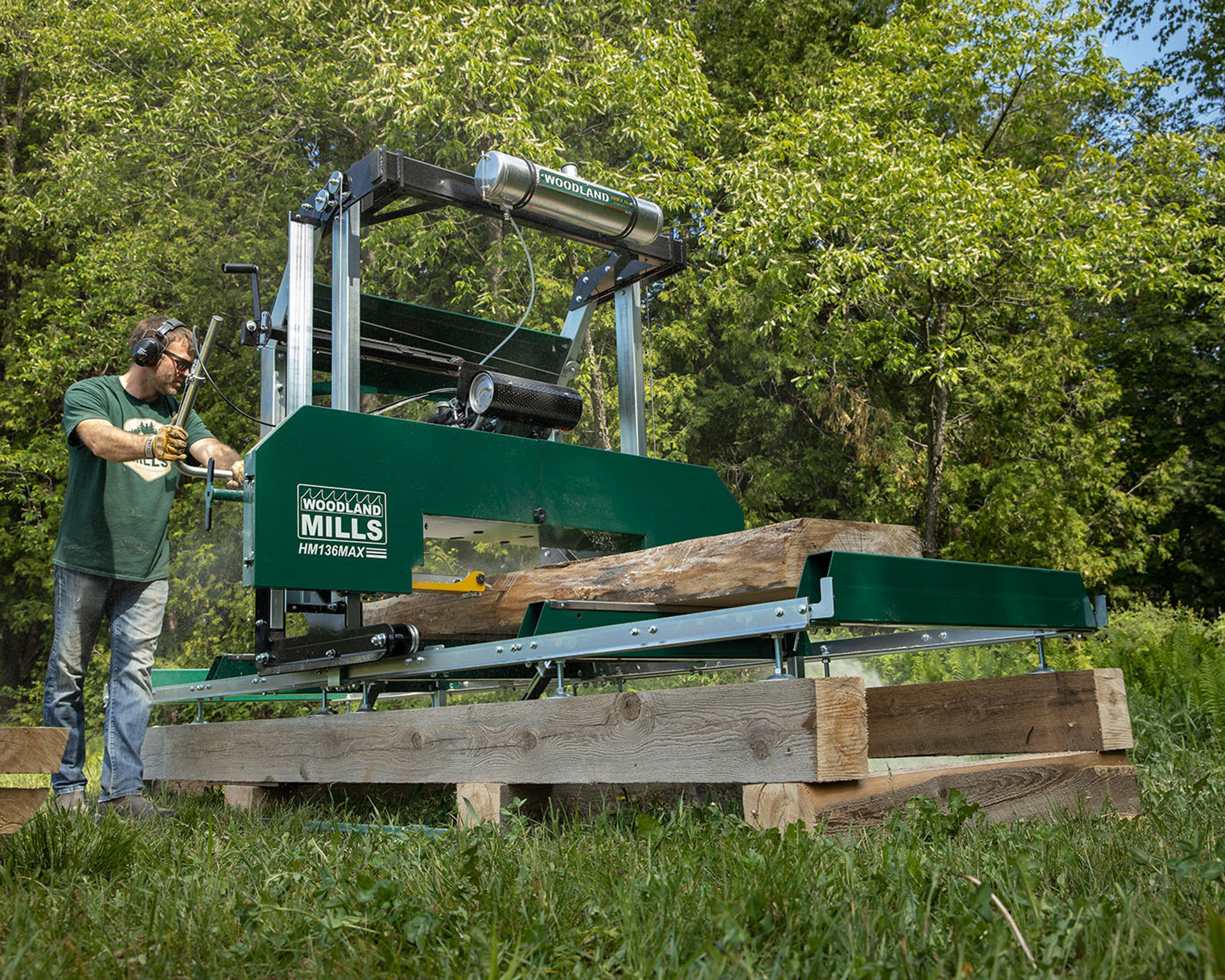HM136MAX™ Portable Sawmill | Woodland Mills