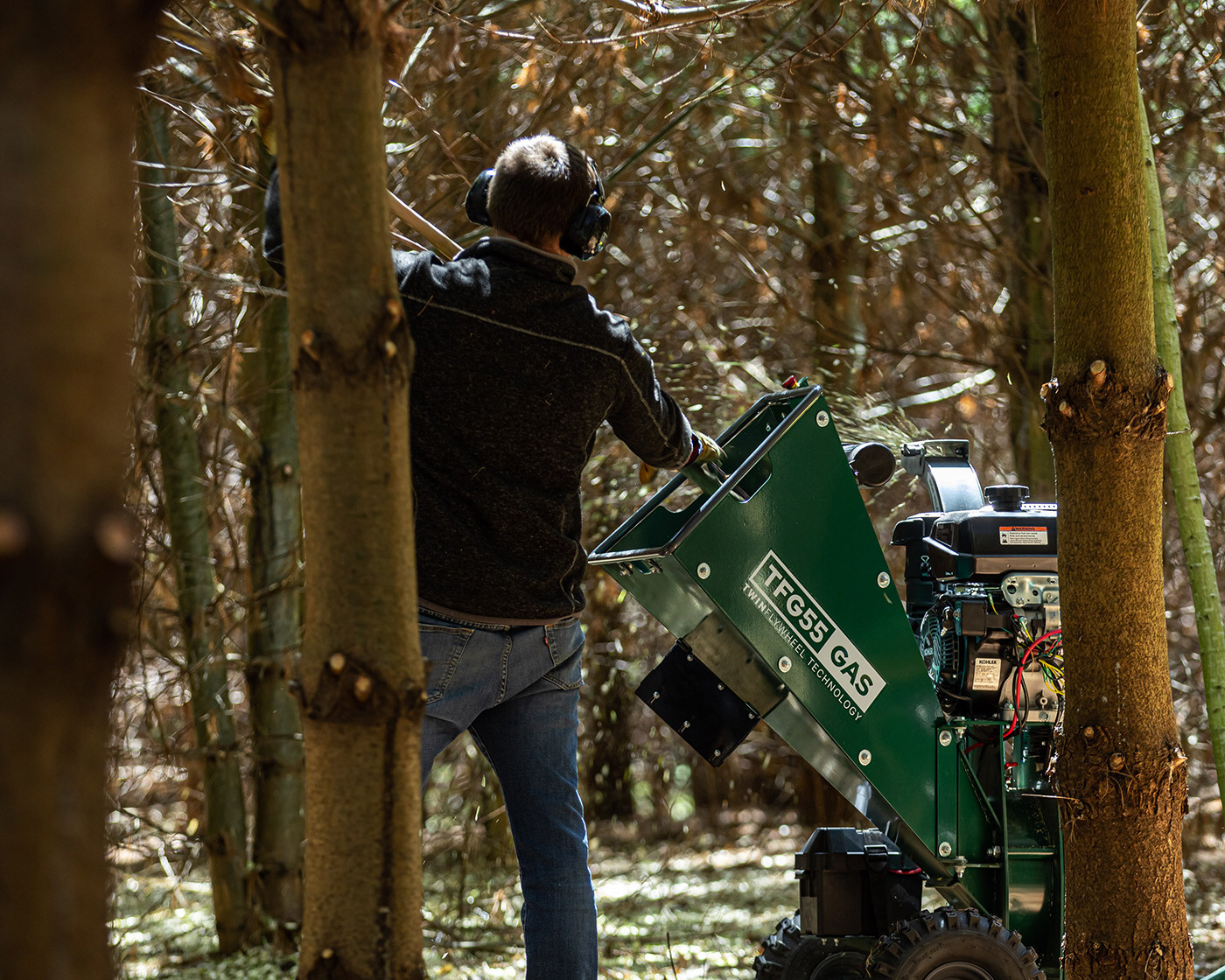 TFG55 GAS Wood Chipper