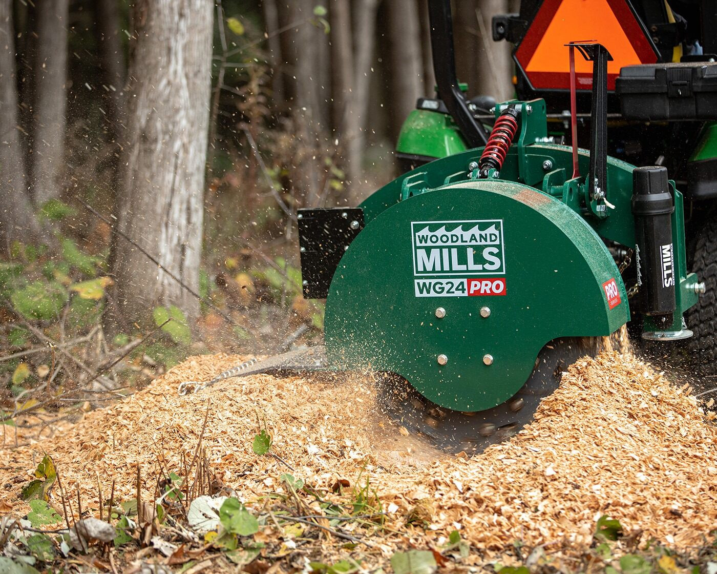 WG24 PRO Stump Grinder | Woodland Mills