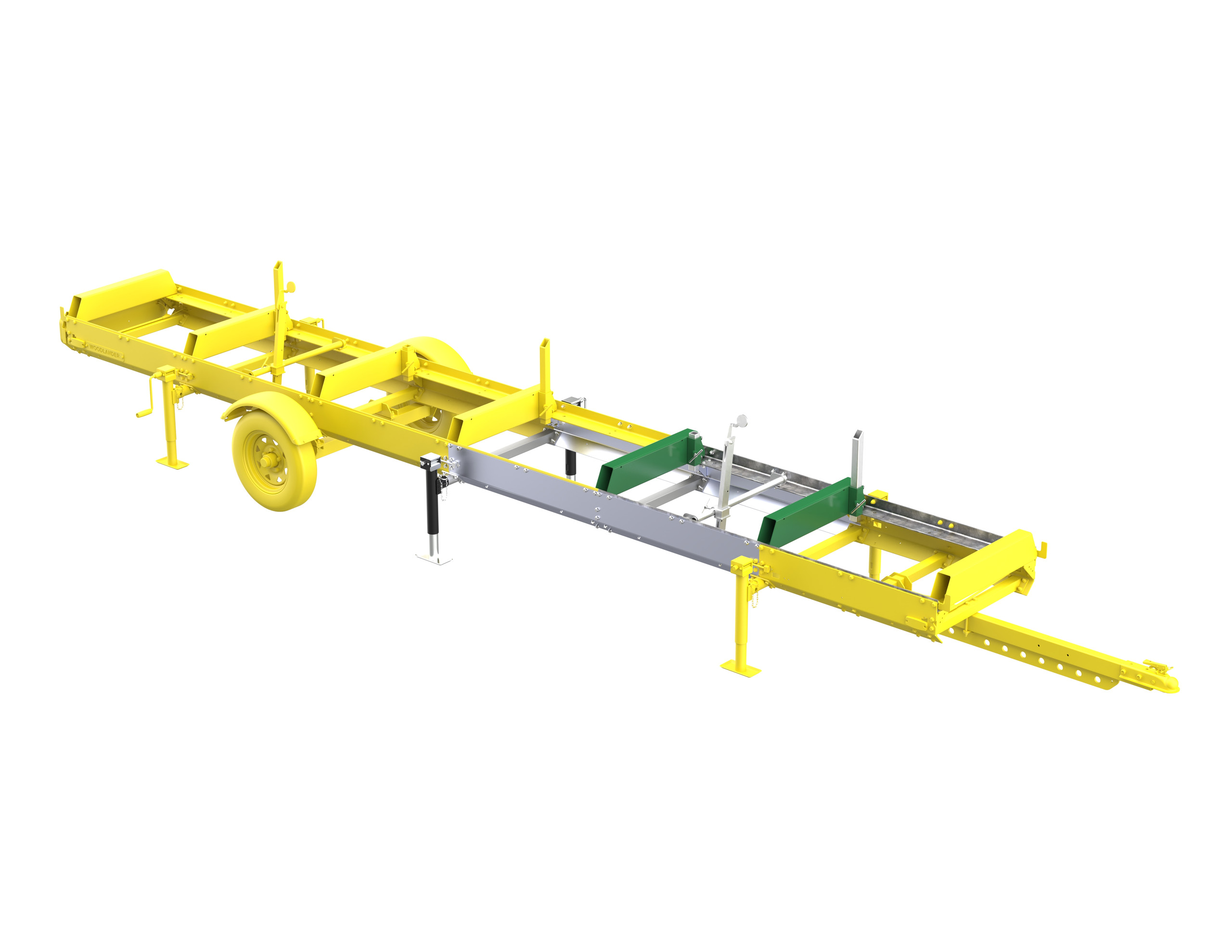 Woodlander Track & Trailer Extension Bundle, HM126MAX & HM126