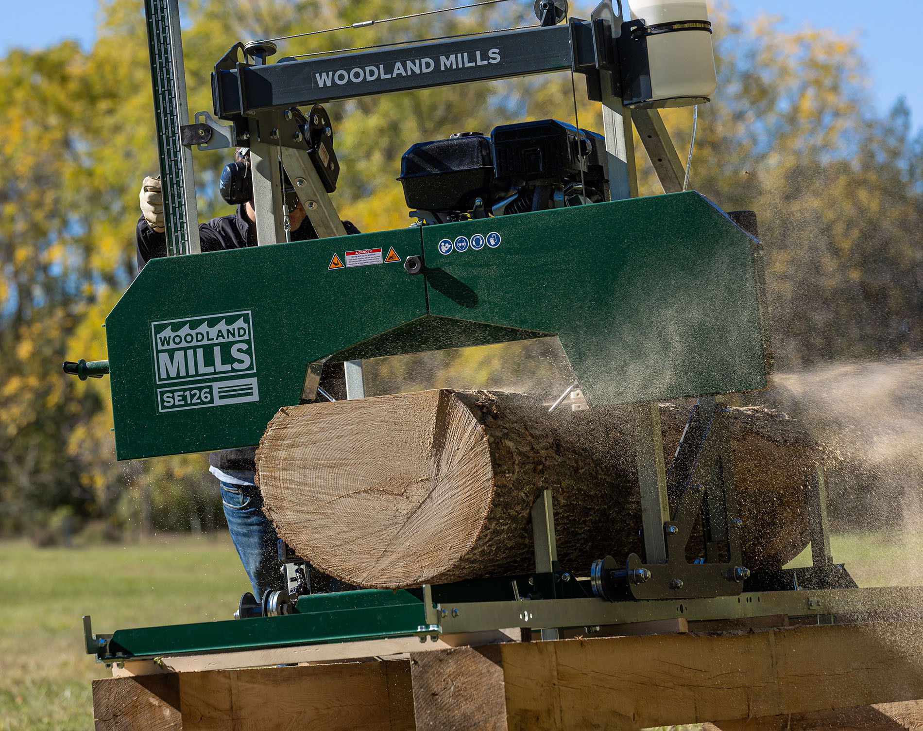 SE126 Portable Sawmill | Woodland Mills