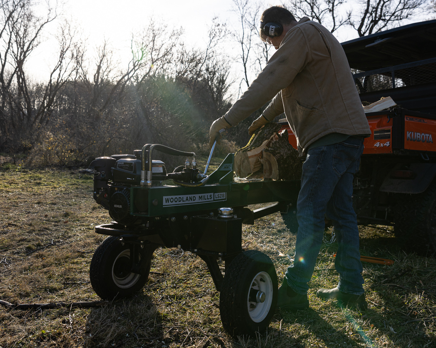 LS218 2-Way Log Splitter