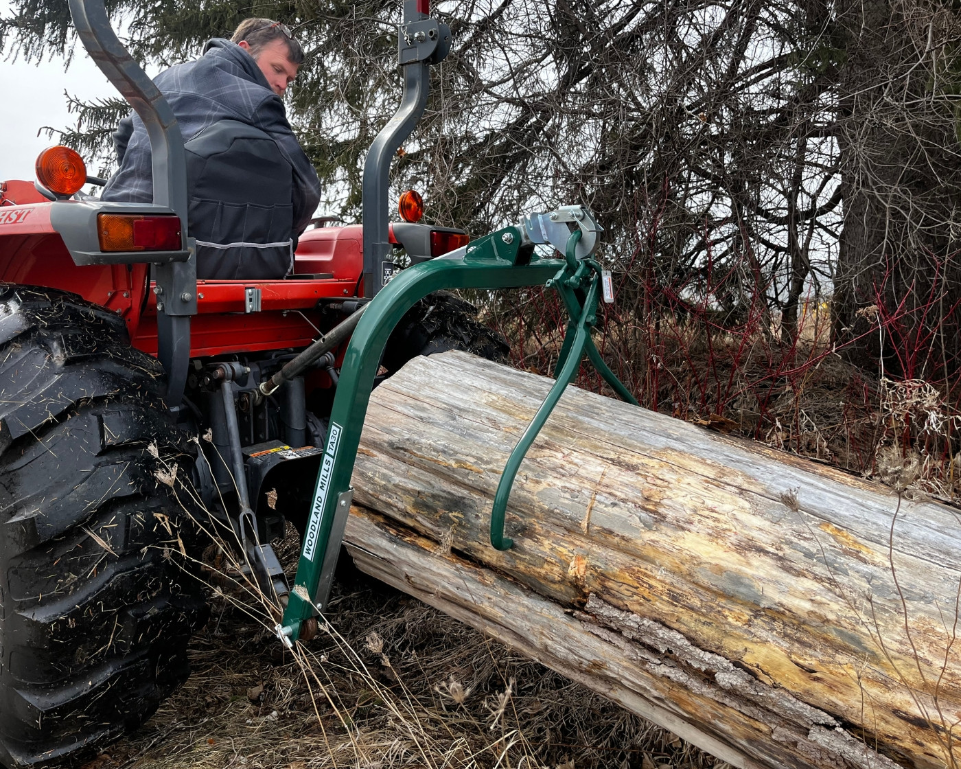 TA30 3-Point Hitch Log Skidding Arch