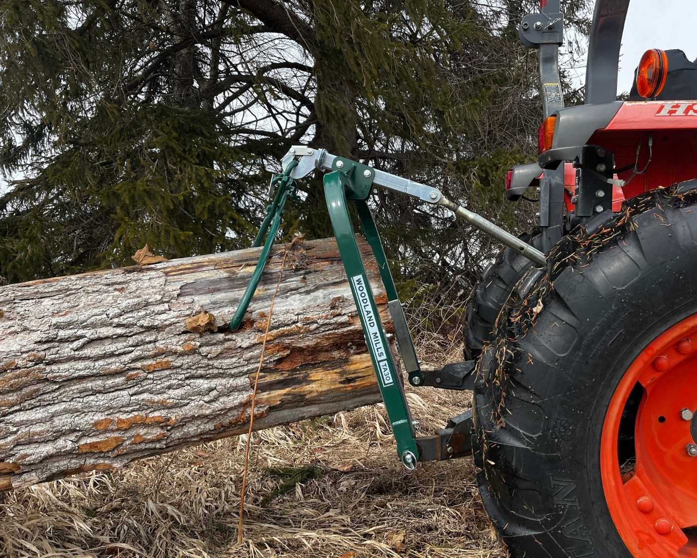 TA30 3-Point Hitch Log Skidding Arch