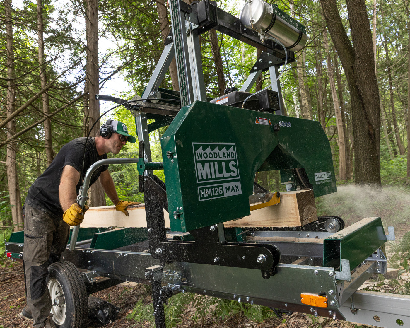 HM126MAX Portable Sawmill | Woodland Mills