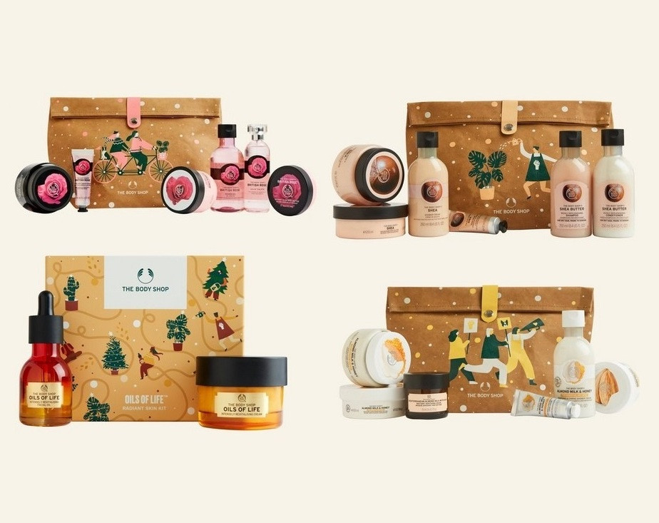 Body Shop ギフトセット 1047276_G4_MEDIUM_ALMOND_MILK_
