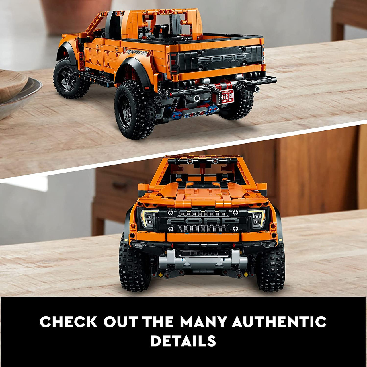 LEGO 42126 Technic Ford F-150 Raptor Pickup Truck Advanced Building Set ...