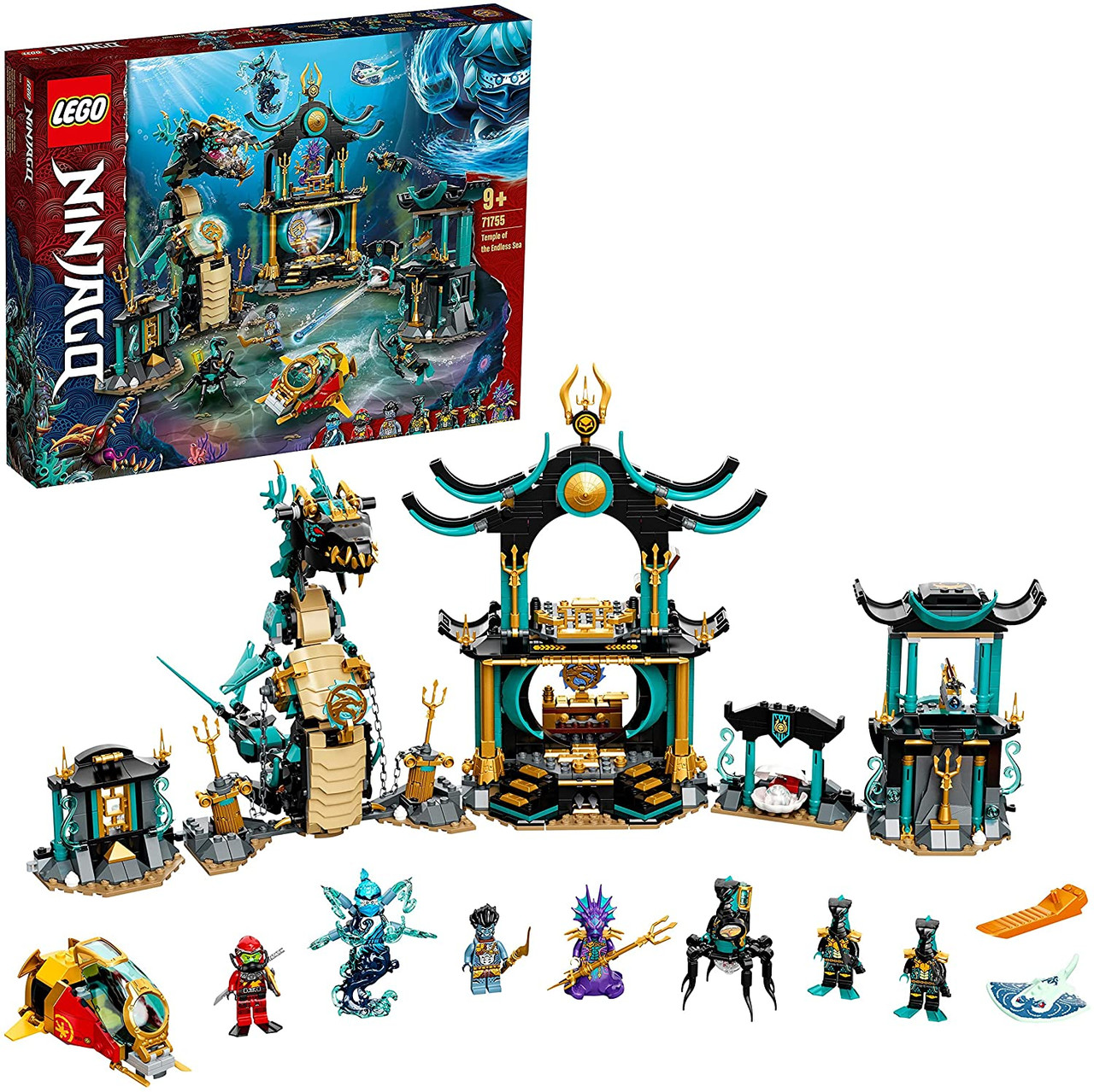 LEGO 71755 NINJAGO Temple of the Endless Sea Building Set