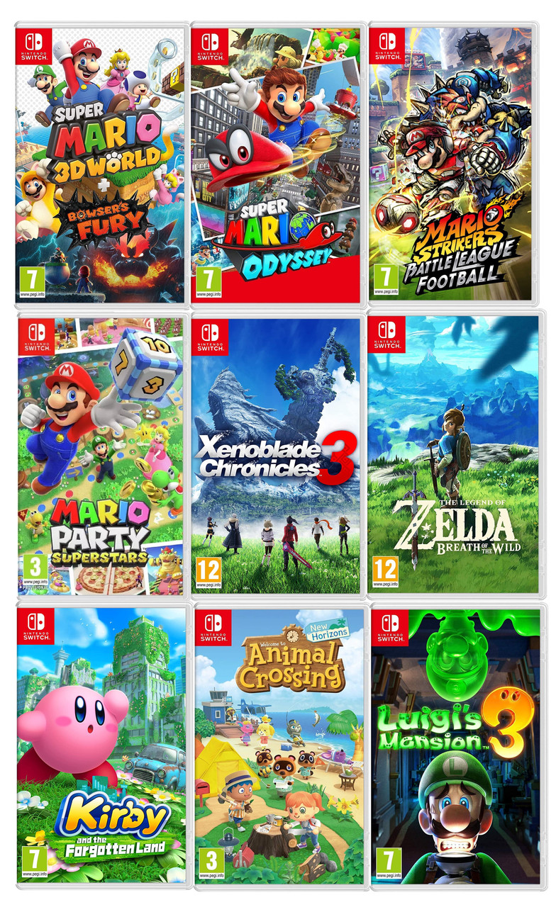 Yoshi's Crafted World + Donkey Kong Country: Tropical Freeze - Two Game  Bundle - Nintendo Switch (European Version)
