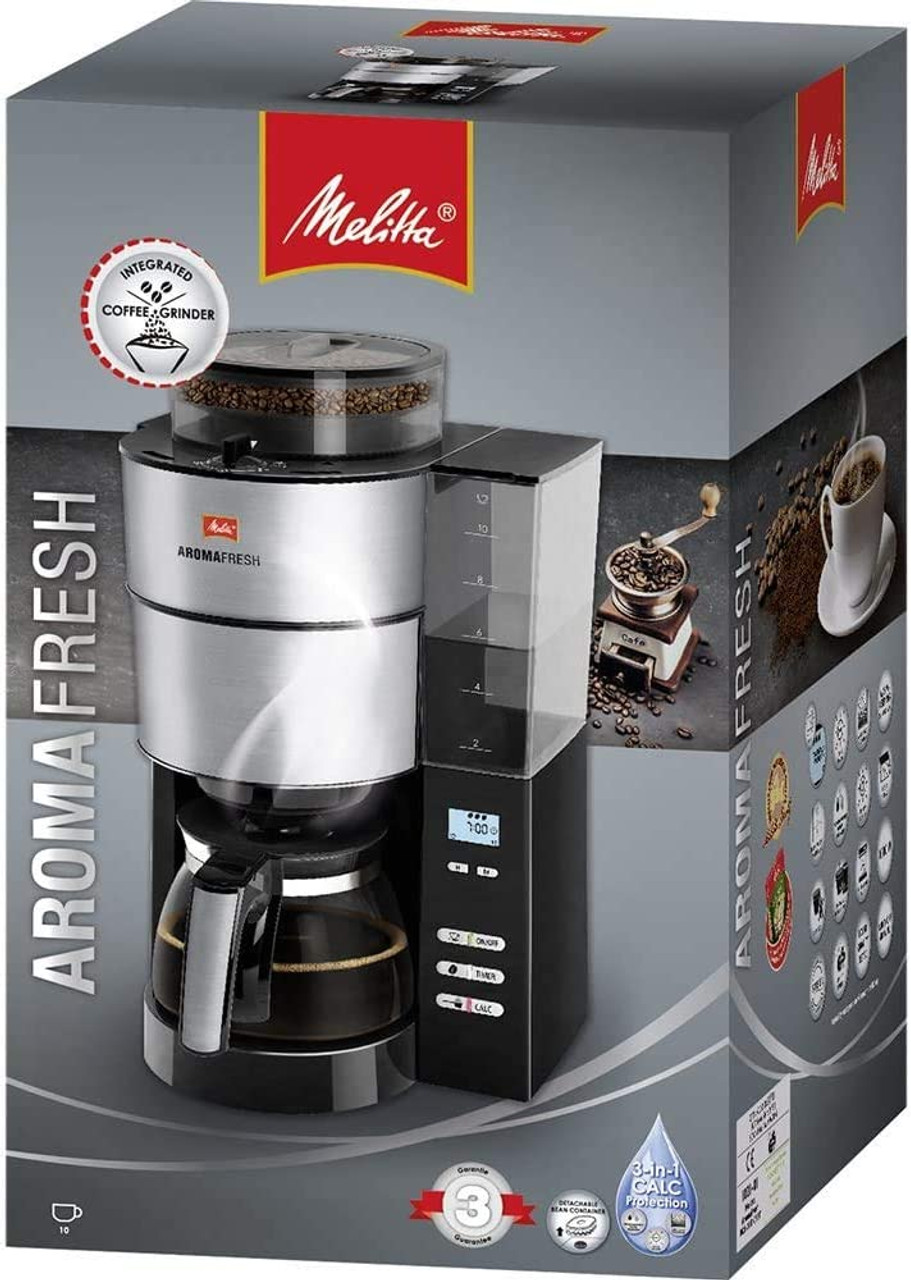 Melitta Aromafresh Grind & Brew Filter Coffee Machine Buzz Retailer