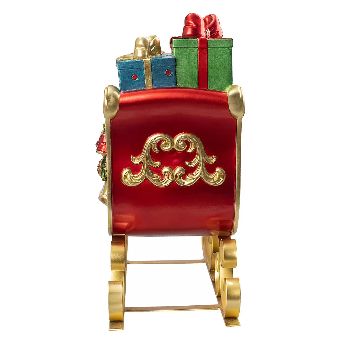 Tabletop Teddy Sleigh with LED Lights 16.7 Inch (42.5 cm) Buzz Retailer