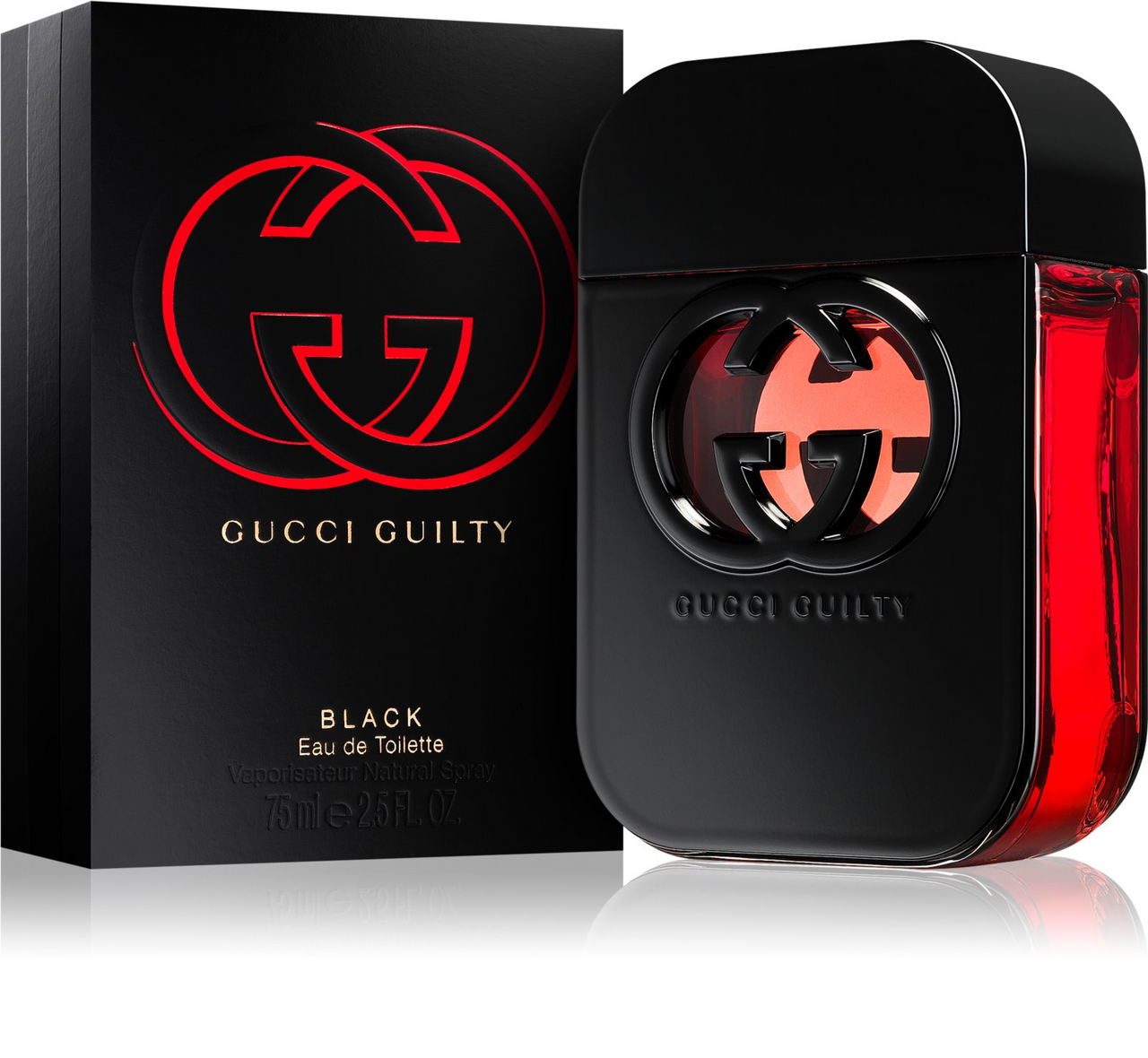 Gucci Guilty Black Eau de Toilette for Her 75ml - Buzz Retailer