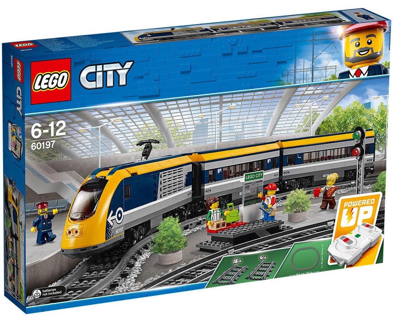LEGO 60197 City Passenger Train Toy and 