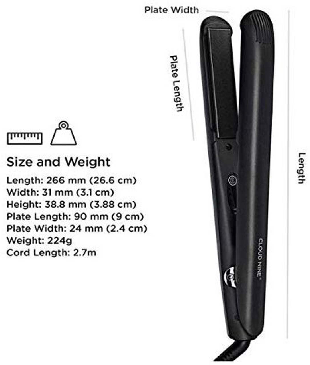 Cloud Nine The Touch Iron Hair Straightener Buzz Retailer