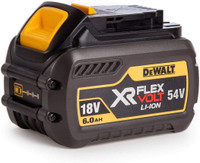 DeWalt DCB546 18V/54V XR FlexVolt 6.0Ah Li-ion Battery