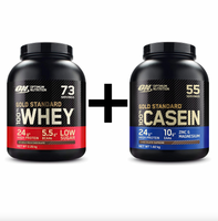 Optimum Nutrition Gold Standard Whey + Casein COMBO DEAL Optimum Nutrition Gold Standard Whey + Casein COMBO DEAL