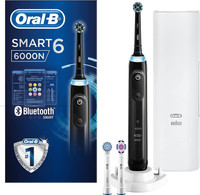 Oral-B Smart 6 Electric Toothbrush with Smart Pressure Sensor 6000N - Black Oral-B Smart 6 Electric Toothbrush with Smart Pressure Sensor 6000N - Black