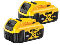 DEWALT DCB182 4.0AH 18V XR LITHIUM ION LI-ION BATTERIES (2 PACK) DEWALT DCB182 4.0AH 18V XR LITHIUM ION LI-ION BATTERIES (2 PACK)