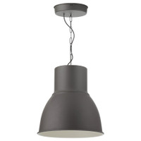 IKEA HEKTAR Pendant Lamp, Dark Grey IKEA HEKTAR Pendant Lamp, Dark Grey