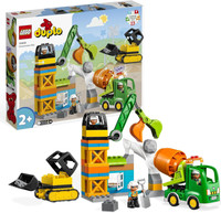 LEGO 10990 DUPLO Town Construction Site Set with Toy Crane LEGO 10990 DUPLO Town Construction Site Set with Toy Crane