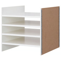Ikea Kallax Insert with 4 shelves
