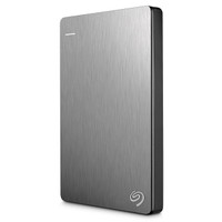 Seagate 2TB Backup Plus Slim USB 3.0 Portable 2.5 Inch External Hard Drive Silver