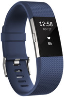 Fitbit Charge 2 Heart Rate and Fitness Wristband - Blue Large