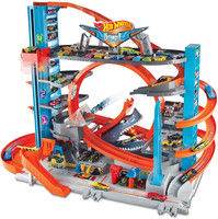 Hot Wheels City Ultimate Garage FTB69 with Shark Attack Toy Cars Hot Wheels City Ultimate Garage FTB69 with Shark Attack Toy Cars