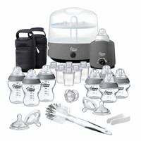 Tommee Tippee Closer to Nature Complete Feeding Set Grey