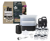 Tommee Tippee Complete Feeding Kit - Black Tommee Tippee Complete Feeding Kit - Black