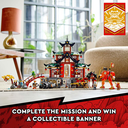 Dojo Ninjago Monastery Set LEGO 71767 NINJAGO Ninja Dojo Temple