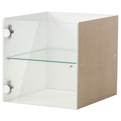 Ikea kallax Insert with glass door