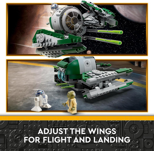 LEGO 75360 Star Wars Yoda's Jedi Starfighter Set with R2-D2 - Buzz Retailer