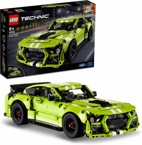 LEGO 42138 Technic Ford Mustang Shelby GT500 AR Race Car Toy